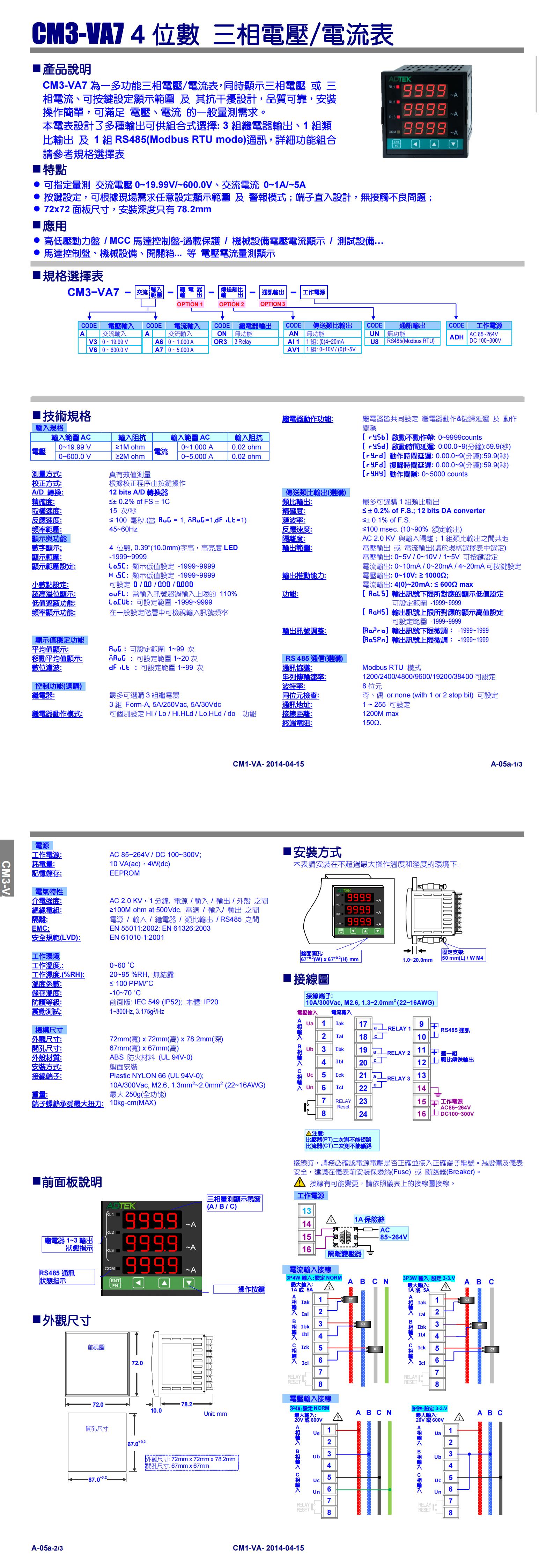 21）CM3 外形72三相电压电流表-资料_00.jpg