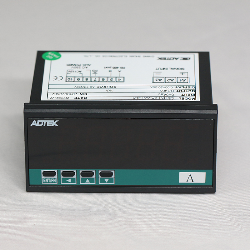台湾铨盛仪表ADTEK4 2/3可调数显表CS1-VA-AA7-N-A CS1-VA-AV6-N-A用于显示电流电压，可附加1组继电器或1组类比输出或1组485通讯功能